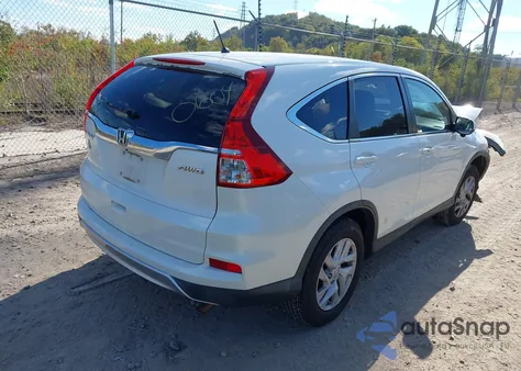 2016 Honda Cr-V Ex из США, поврежденный, VIN 5J6RM4H59GL070604